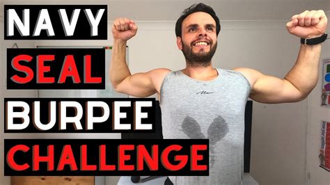 (Navy Seal Burpee Challenge) Follow Along. First Time Completing this ...