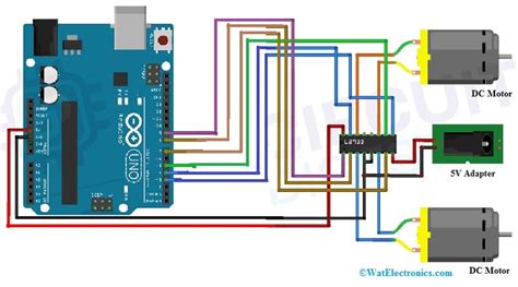 L293D Motor Driver IC : PinOut, Datasheet & Its Working