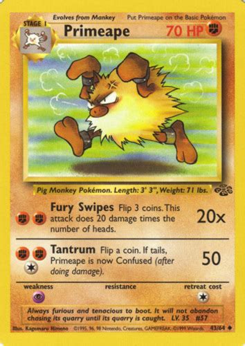 Primeape Pokémon Card Value & Price | PokemonCardValue