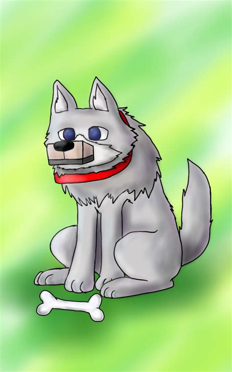 Minecraft Dog by IceDarkVolk on DeviantArt