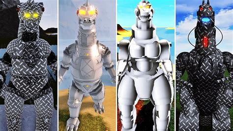 Evolution of Showa Mechagodzilla II Kaiju Universe | Roblox - YouTube