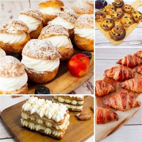 Types of Pastry - An Easy To Understand Guide To Pastry - Veena Azmanov