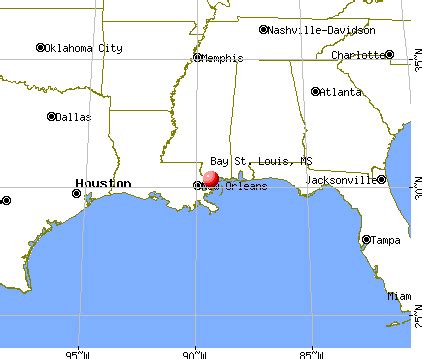 Bay St. Louis, Mississippi (MS) profile: population, maps, real estate, averages, homes ...