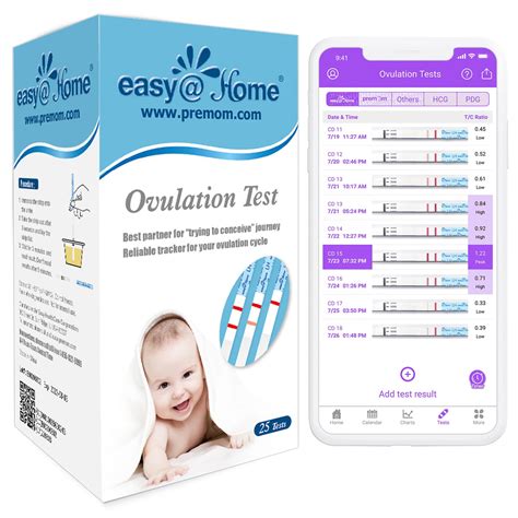 Snapklik.com : EasyHome Ovulation Test Strips, 25 Pack Fertility Tests ...