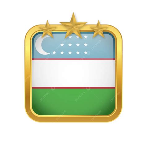 Uzbekistan Flag Vector, Uzbekistan, Flag, Uzbekistan Flag PNG and Vector with Transparent ...