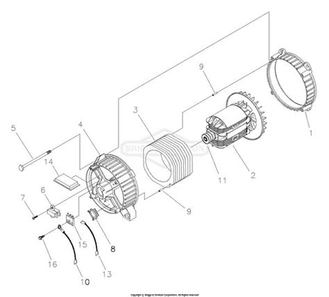 Ryobi 6500 Watt Generator Parts Diagram