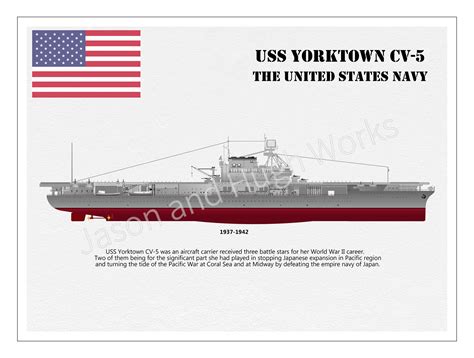 USS YORKTOWN CV-5 on Behance