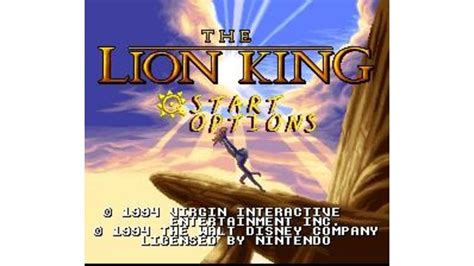 Lion King, The SNES