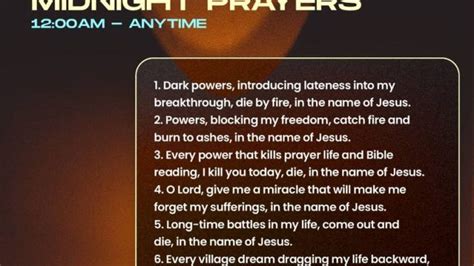 Day 1: Midnight Deliverance Prayer Points - Evangelist Joshua Ministries