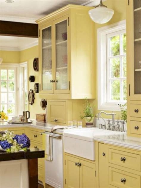 40 Amazing Yellow Kitchen Designs | Best kitchen colors, Kitchen remodel, Kitchen design