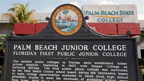 Images of Palm Beach State College over the years