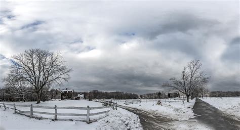 Snow covered Maryland Stable in Winter Photograph by Patrick Wolf ...