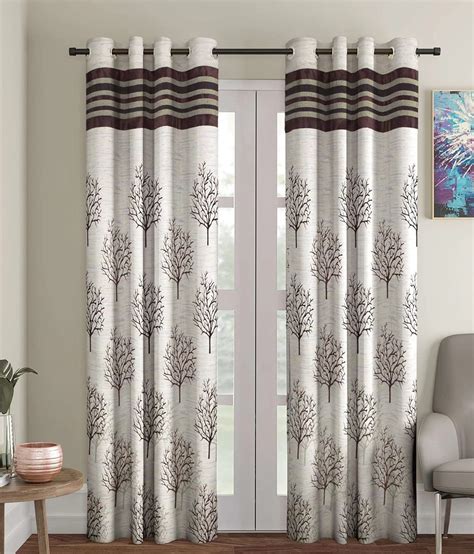 Buy F2L Jute Curtains For Door 7 Feet Long | Medium Window Curtain | Yarn Weaved Parda | Modern ...