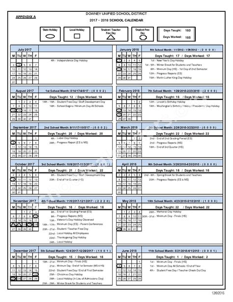 Downey Unified Summer School 2022 Calendar - moon calendar 2022