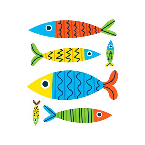 Premium Vector | Hand drawn sardine illustration