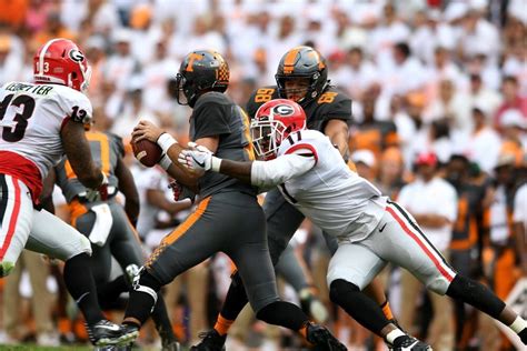 UGA Football Live on Twitter: "Tennessee's streak of 289 games without being shut out was ...