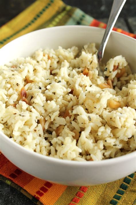 Delicious as it Looks: Herbed Basmati Rice