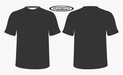 Desain Kaos Polos Depan Belakang Png - Desain Baju