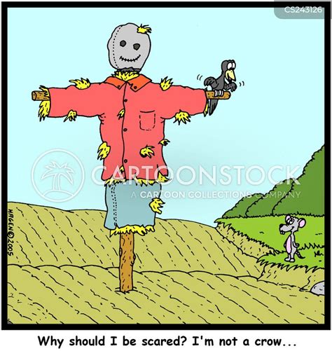 Scare Crows Cartoons and Comics - funny pictures from CartoonStock