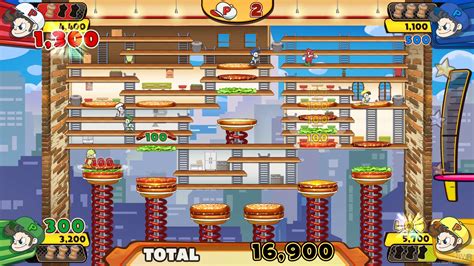 Burger Time Party - Game - Nintendo World Report