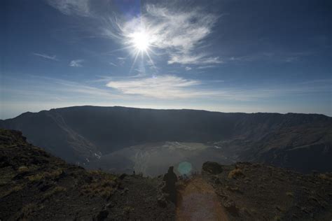 A descent to hellish depths: inside the crater of Mount Tambora