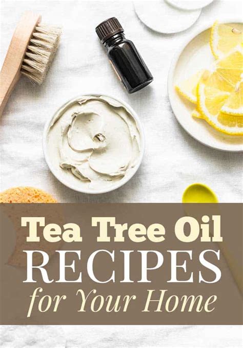 15 Tea Tree Oil Recipes for Your Home - Five Spot Green Living