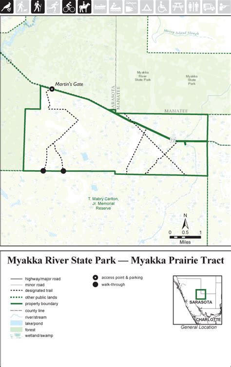 Myakka River State Park Map - Maps For You