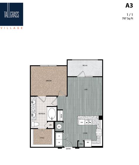 Floor Plans | Tallgrass Village Apartments | Fort Worth, TX