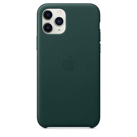 Apple iPhone 11 Pro Leather Case – Forest Green - ADKOM