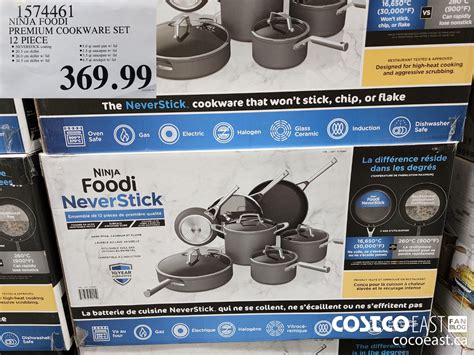 1574461 NINJA FOODI PREMIUM COOKWARE SET 12 PIECE 369 99 - Costco East Fan Blog