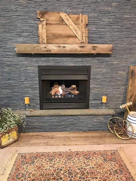 Reclaimed Beam Fireplace Mantel Barn Beam Mantle 62-1/4 | Etsy