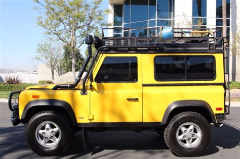 1994 Land Rover Defender 90 D90 D-90 in Yellow for sale - Land Rover Defender 1994 for sale in ...