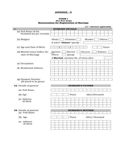 Marriage Certificate Form In Marathi Download Pdf 2020-2021 - Fill and ...