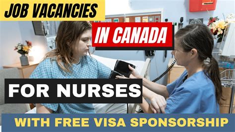 Job Vacancies In Canada For Internationally Educated Nurses With Free ...