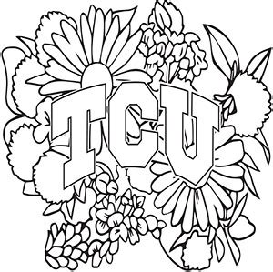 Tcu Coloring Pages Coloring Pages