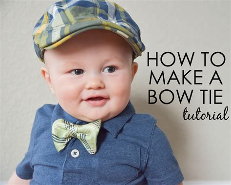 How to Sew a Bow - Project Nursery | Baby boy bow tie, Baby bowtie, Bow ...