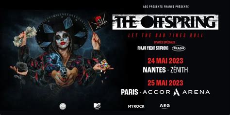 Concert The Offspring - 25/05/2023 - Paris - Accor Arena - Bercy - France