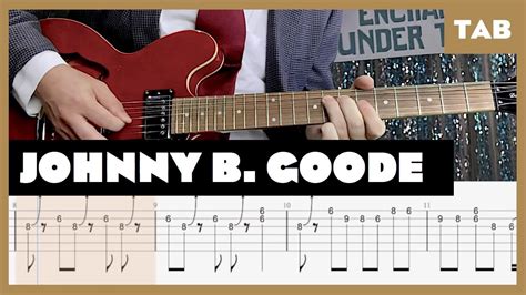 Johnny B. Goode Chuck Berry Cover | Guitar Tab | Lesson | Tutorial - Mr ...