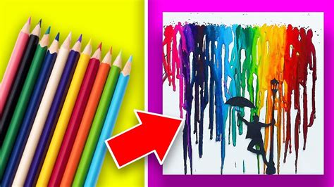 17 Easy Art Projects Anyone Can Make - YouTube