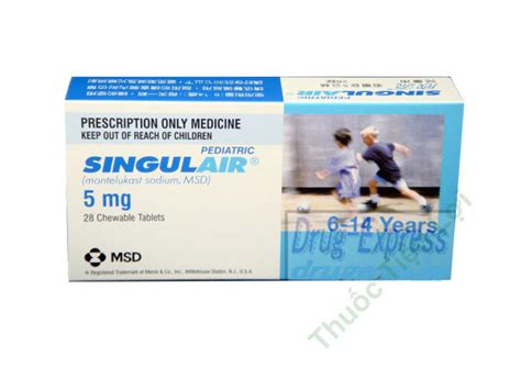 Singulair 5Mg MSD (h/28v) - Thuốc Tiện Lợi