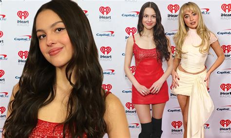 Olivia Rodrigo and Sabrina Carpenter attend Jingle Ball 2023 in NYC