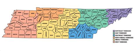 Printable Map Of Tn Counties - Printable World Holiday