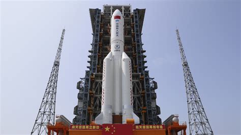 Chinese Rocket Plunging Toward Earth Expected To Land This Weekend : NPR