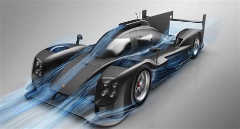 Why do race cars have aerodynamic shape? - Study in Sweden