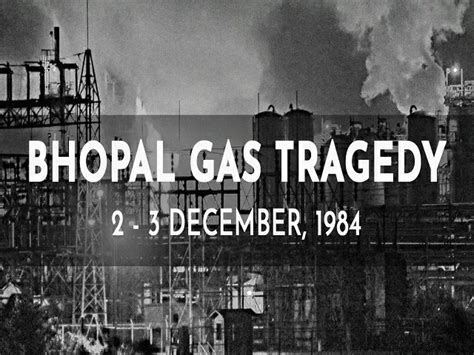 Bhopal Gas Tragedy Graph