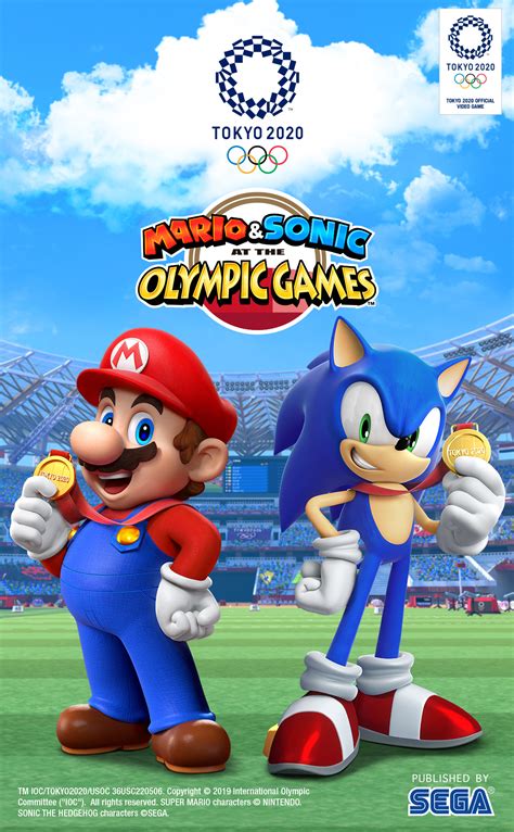 Mario Surfs and Sonic Skates in Mario & Sonic at the Olympic Games Tokyo 2020, Only on Switch ...