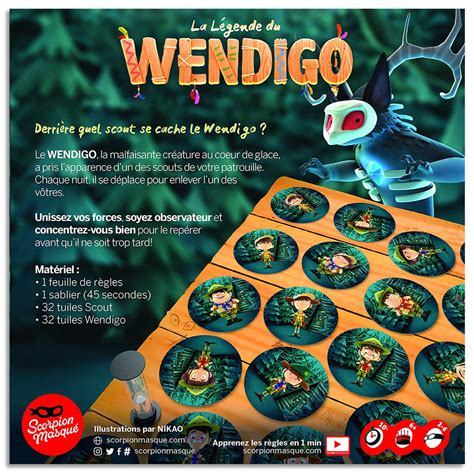 The Legend of the Wendigo Board Game