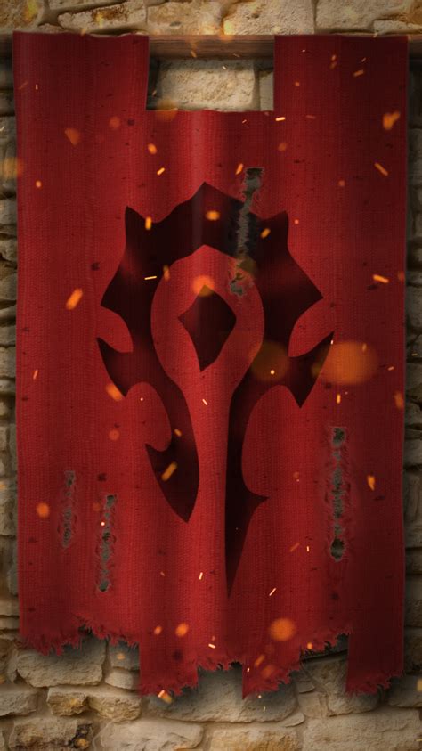 Horde Phone Wallpaper by Me : r/wow