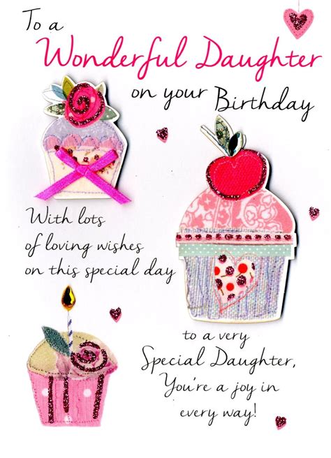 Daughter Birthday Cards Printable