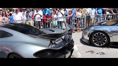 McLaren P1 VS Bugatti Veyron ! - YouTube